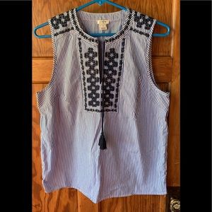 EUC JCrew top size 8